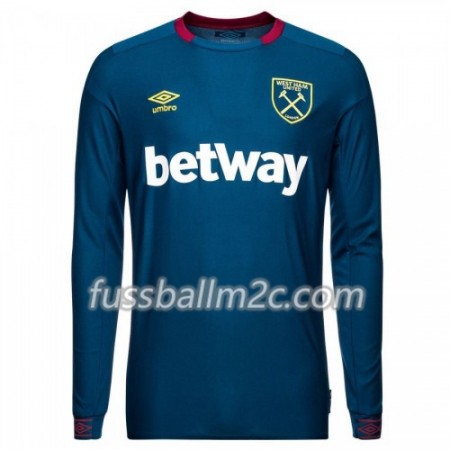 Fußballtrikots West Ham United Auswärts Trikotsatz 2018-2019 Langarm